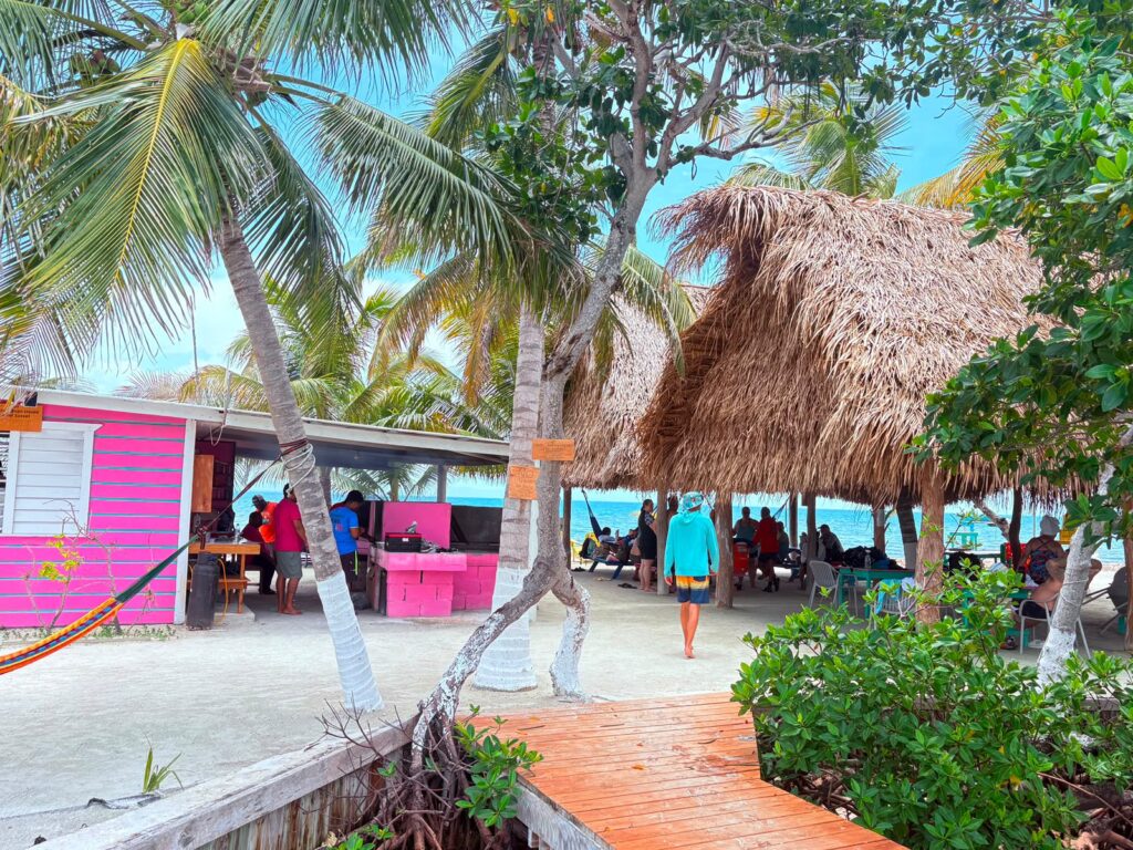 how to get to bread & butter caye